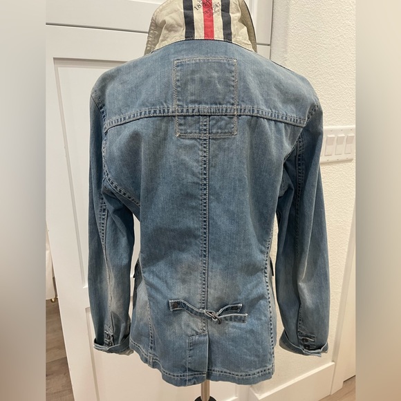 Gaastra Denim Blazer size L from Dutch company Classic Nautical Seaside look! - Picture 7 of 9